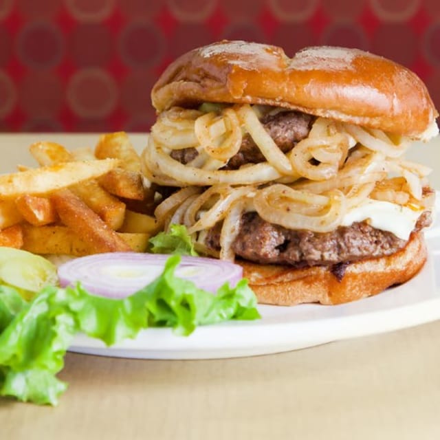 Classic Smash Burger.