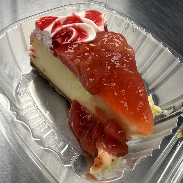 Strawberry Cheesecake.
