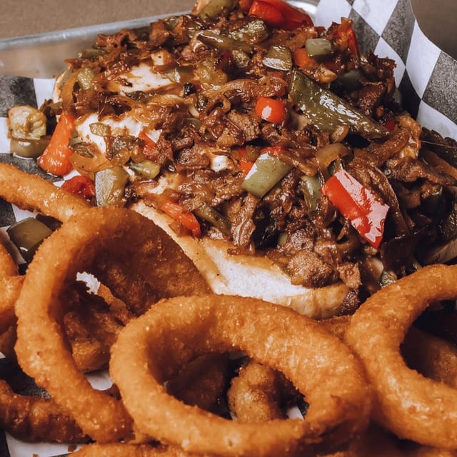Philly Cheesesteak Sandwich.