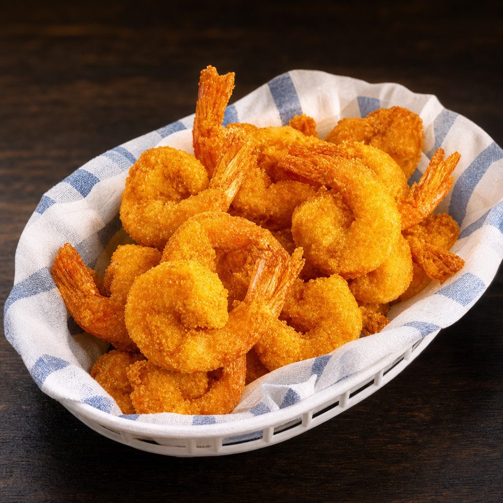 Six piece shrimp.
