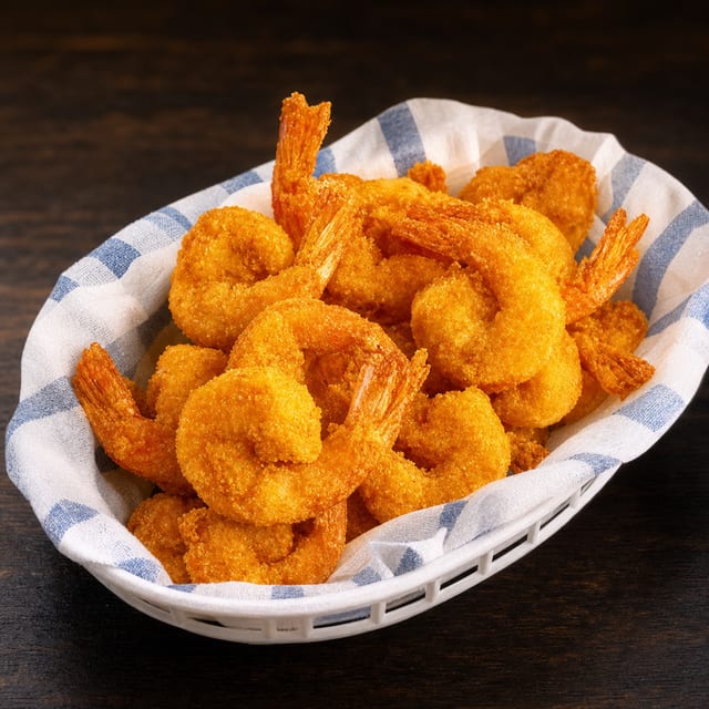 Six piece shrimp.