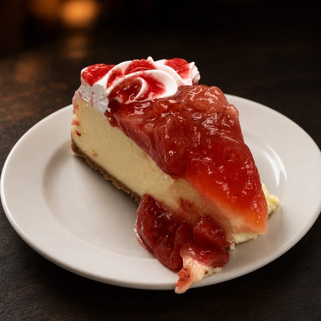 Strawberry Cheesecake.