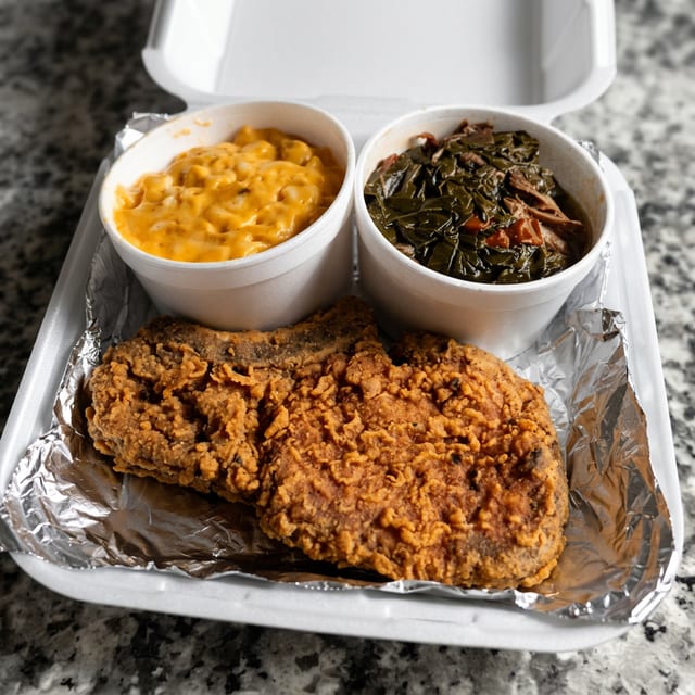 Pork Chop Dinner.