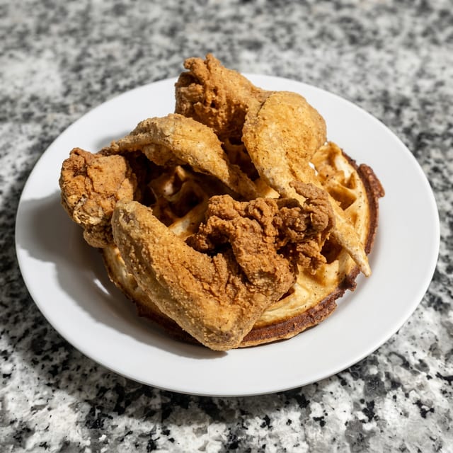 Chicken & Waffles.