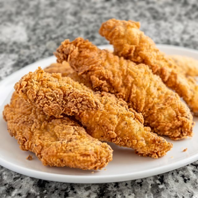 3 pc tenders with fries.